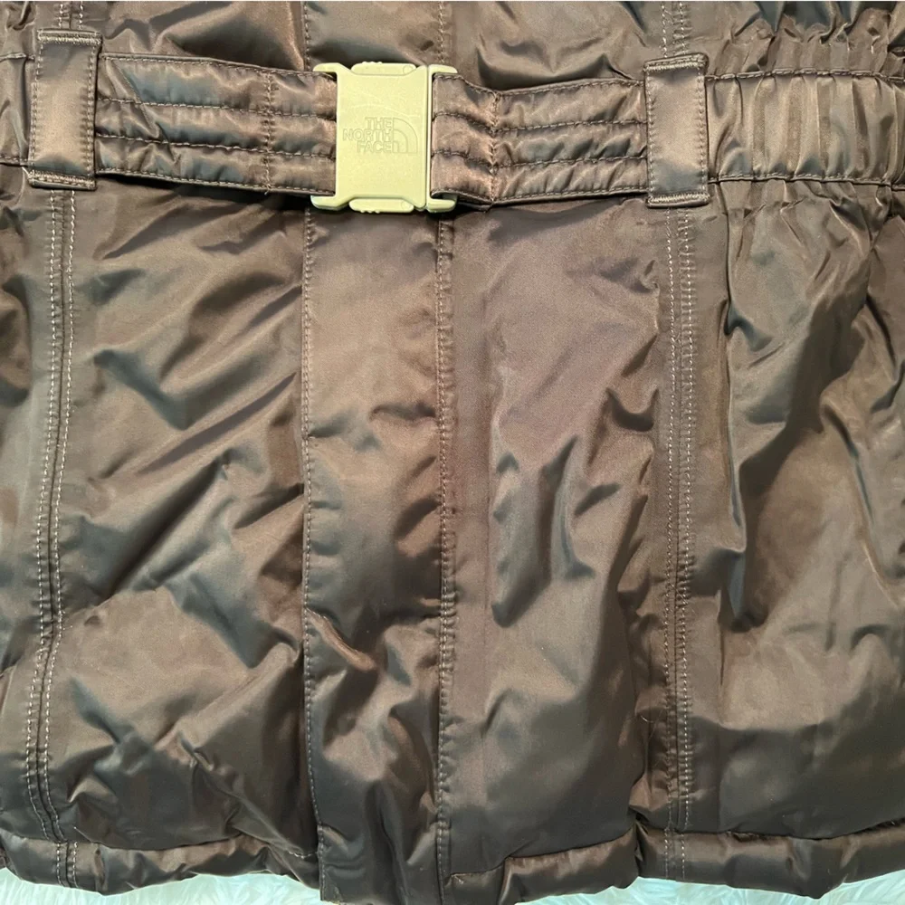 The North Face 550 HyVent Down Fill Hooded Belted Jacket/Coat - Size M 10-12